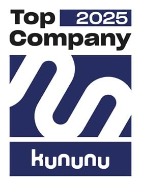 kununu Top Company 2025 kununu-Badge 2026: Top Company 2025